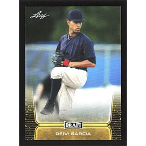2020 Leaf Draft Gold #09 Deivi Garcia