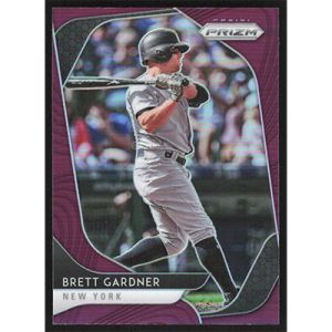 2020 Panini Prizm Purple #122 Brett Gardner