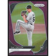 2020 Panini Prizm Purple #40 Zac Gallen