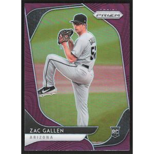 2020 Panini Prizm Purple #40 Zac Gallen