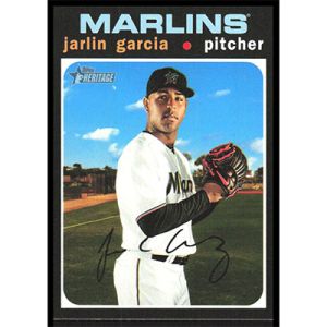 2020 Topps Heritage #155 Jarlin Garcia