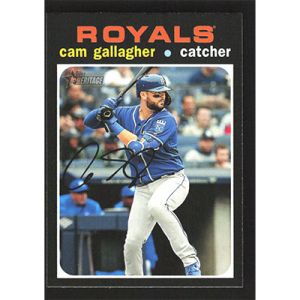 2020 Topps Heritage #299 Cam Gallagher