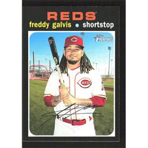 2020 Topps Heritage #301 Freddy Galvis