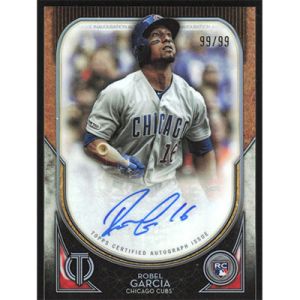 2020 Topps Tribute League Inauguration Autographs #LA-RG Robel Garcia Autographed
