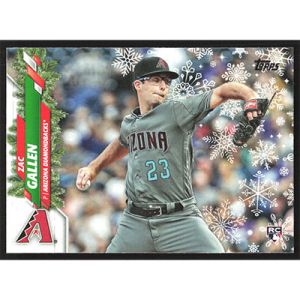 2020 Topps Wal-Mart Holiday #HW31 Zac Gallen