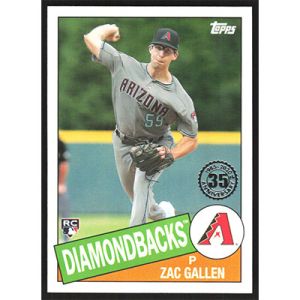 2020 Topps '85 #85-6 Zac Gallen
