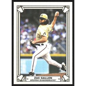 2021 Topps 582 Montgomery Club Lost Design Set 3 #2 Zac Gallen