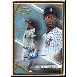 2021 Topps Gold Label Framed Autographs #FA-DG Deivi Garcia Autographed