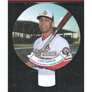 2021 Topps Heritage '72 Candy Lids #15 Luis Garcia