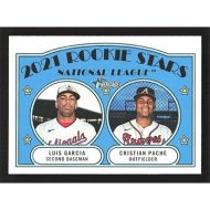 2021 Topps Heritage #109 L. Garcia/C. Pache Rookie Stars