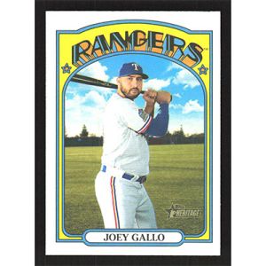 2021 Topps Heritage #179 Joey Gallo