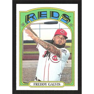 2021 Topps Heritage #283 Freddy Galvis