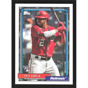 2021 Topps Update '92 Redux #T92-50 Luis Garcia