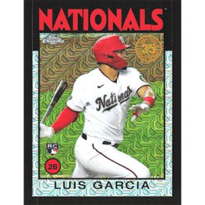 2021 Topps '86 Silver Pack Chrome #86BC-92 Luis Garcia