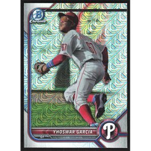 2022 Bowman Chrome Mega Box Prospects #BCP-215 Yhoswar Garcia