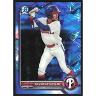 2022 Bowman Chrome Sapphire Prospects #BCP-90 Yhoswar Garcia