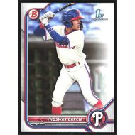 2022 Bowman Prospects #BP-90 Yhoswar Garcia
