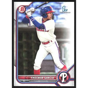 2022 Bowman Prospects #BP-90 Yhoswar Garcia