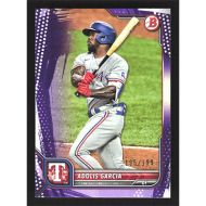 2022 Bowman Purple Pattern #53 Adolis Garcia