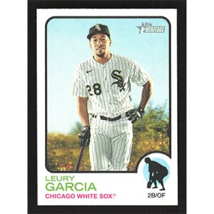 2022 Topps Heritage #380 Leury Garcia