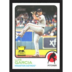 2022 Topps Heritage #510 Luis Garcia