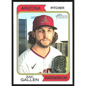 2023 Topps Heritage #143 Zac Gallen