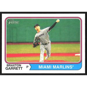 2023 Topps Heritage #621 Braxton Garrett