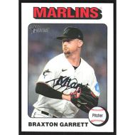 2024 Topps Heritage White Border #319 Braxton Garrett
