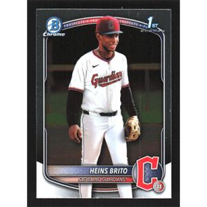 2025 Bowman Chrome Prospects #BCP-203 Heins Brito