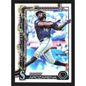 2025 Topps Holiday #H122 Randy Arozarena
