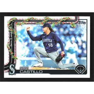 2025 Topps Holiday #H152 Luis Castillo