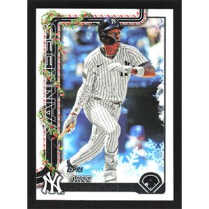2025 Topps Holiday #H176 Jazz Chisholm Jr.