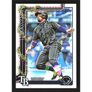 2025 Topps Holiday #H20 Yandy Diaz