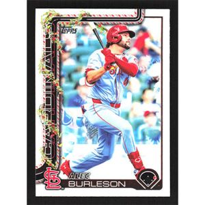 2025 Topps Holiday #H64 Alec Burleson