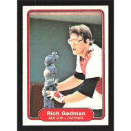 1982 Fleer #294 Rich Gedman