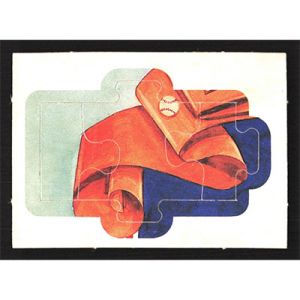 1985 Donruss Puzzle #10-12 Lou Gehrig