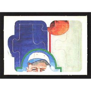 1985 Donruss Puzzle #25-27 Lou Gehrig