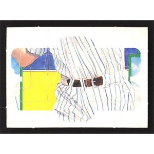 1985 Donruss Puzzle #31-33 Lou Gehrig