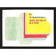 1985 Donruss Puzzle #46-48 Lou Gehrig