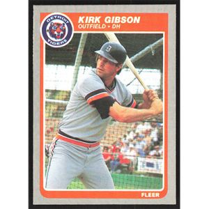 1985 Fleer #8 Kirk Gibson