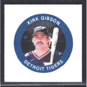 1985 Fun Foods Pin Proofs #NNO Kirk Gibson