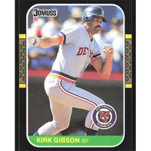 1987 Donruss #50 Kirk Gibson