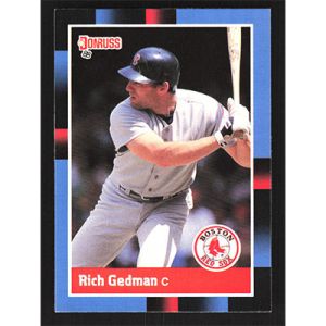 1988 Donruss #129 Rich Gedman