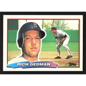 1988 Topps Big #152 Rich Gedman