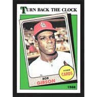 1988 Topps #664 Bob Gibson Turn Back the Clock