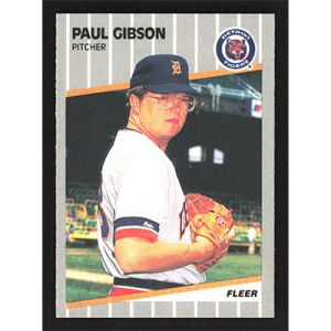 1989 Fleer #131 Paul Gibson