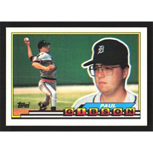 1989 Topps Big #230 Paul Gibson