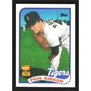 1989 Topps #583 Paul Gibson