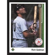 1989 Upper Deck #368 Rich Gedman