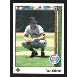 1989 Upper Deck #47 Paul Gibson